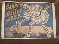 Barnum and Bailey poster