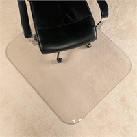 47 x 40 Chair Mat  1/5 Thick  Carpet/Hard Floor