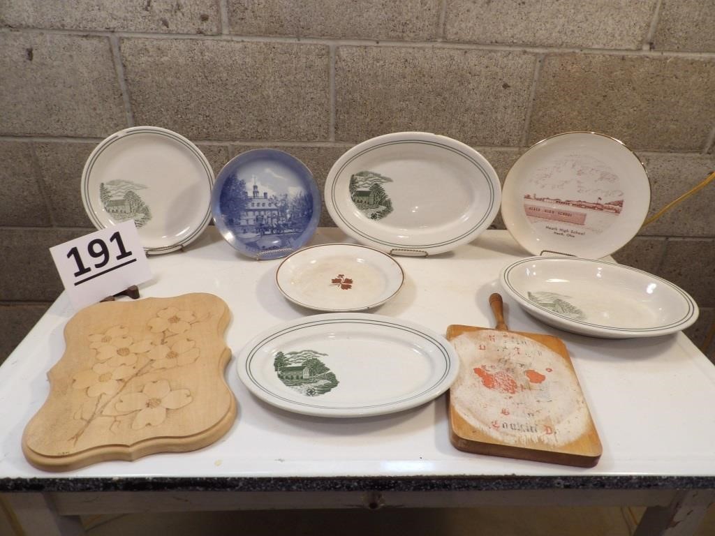 Misc. Collector Plate Assortment (As Is)
