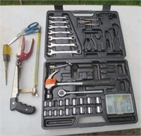 Tool case with tools