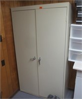 2 door metal cabinet