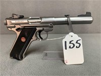 155. Ruger Mk. IV Target, .22LR, 5½” Stainless