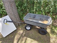 Gorilla cart 41" x 24" (1 tire low)