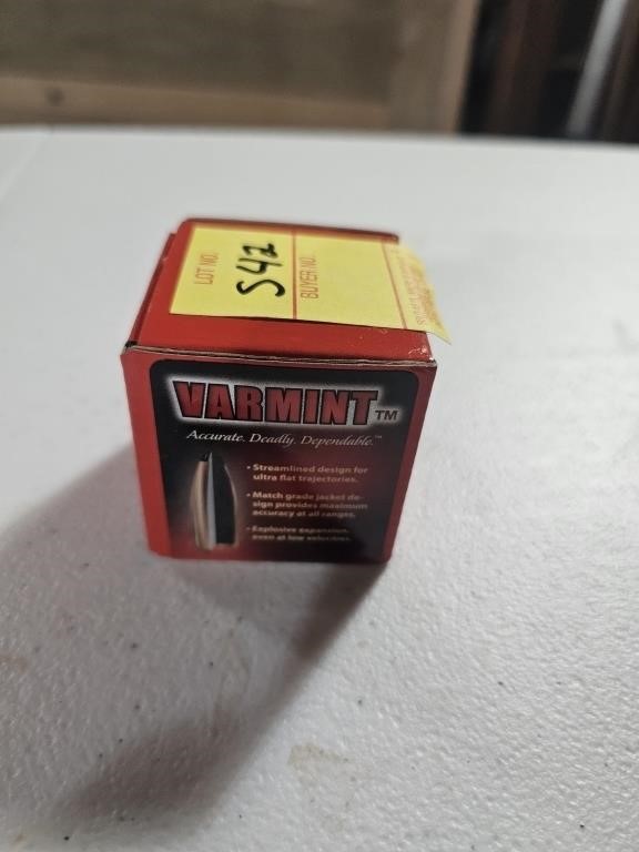 Hornady 22 Cal .224 55 Grain SP SX