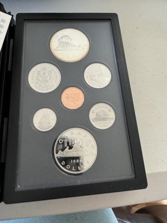1986 CAN. PROOF COIN SET