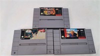 SNES Nintendo Video game Cartridge lot