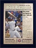 2000 UPPER DECK BIG LEAGUE BEAT SAMMY SOSA BB7