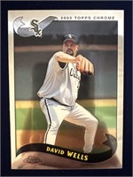 2002 TOPPS CHROME DAVID WELLS 205