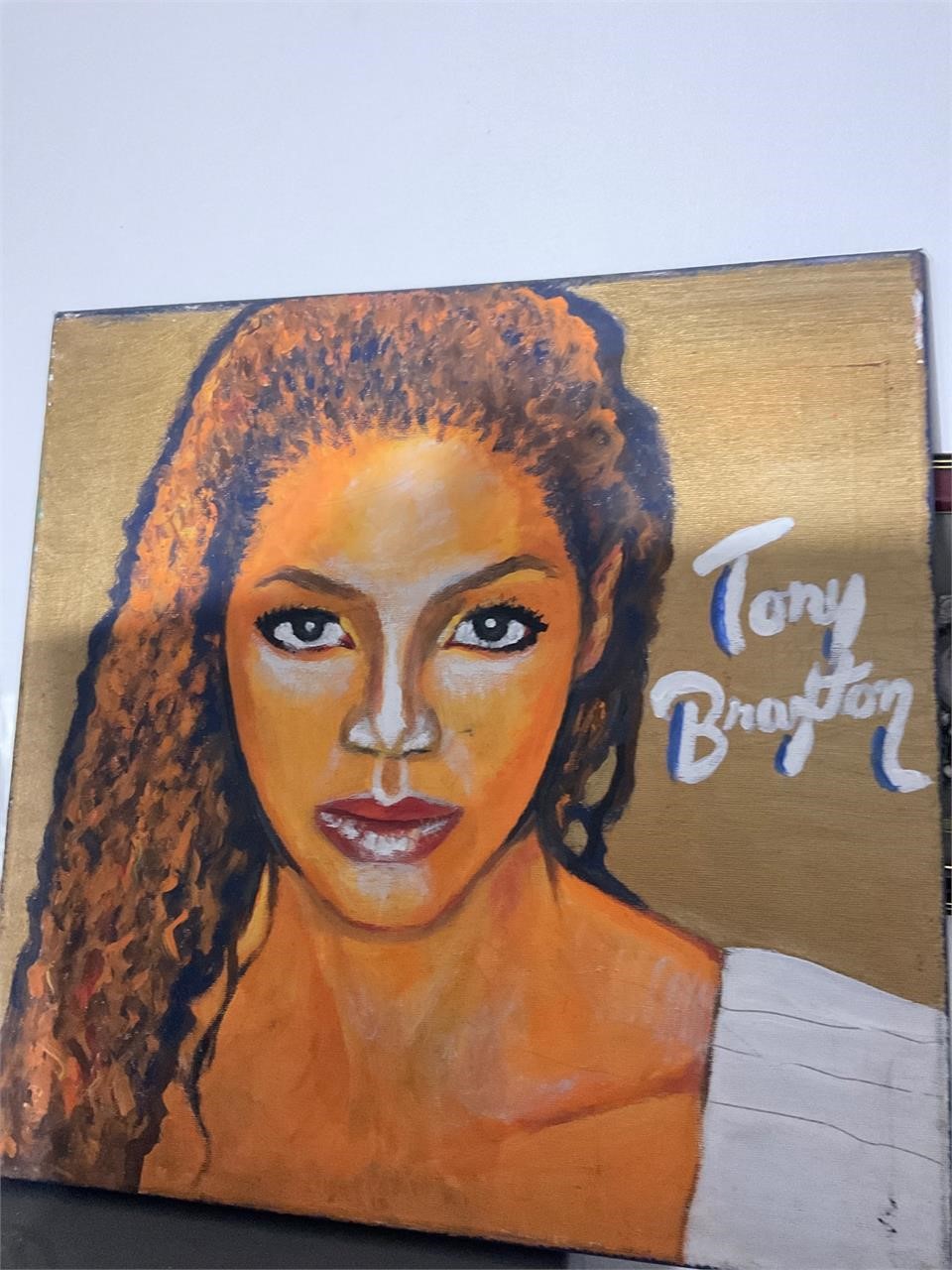 Tony Braxton painting