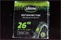 (2) Slime Self-Sealing Schrader Tube 26x1.75-2.125