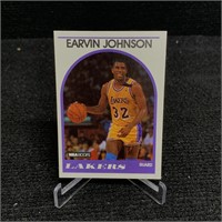1989 NBA HOOPS HOF MAGIC JOHNSON CARD