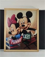 Micky and Minnie Framed poster