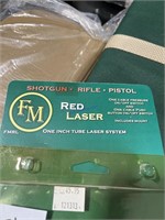 FM shotgun rifle pistol red laser