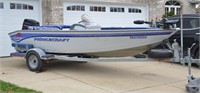 Princecraft 169 Pro Series Boat with Trailer