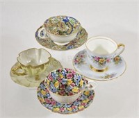 Bone China Tea Cups by Radford, Windsor, Shafford