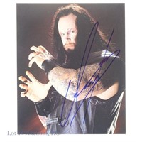 The Undertaker Signed WWE Wrestling Photograph