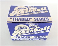 1988 Topps Traded Baseball Set