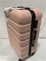 LARGE LUGGAGE CARRY CASE PINK 25 x16IN
