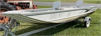 Landau Crappie 160 Aluminum Fishing Boat