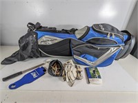 Snake Eyes Golf Cart Bag w/ Golf Accessories