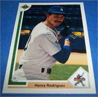 Henry Rodriguez rookie card