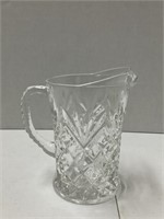 Vintage CRYSTAL CLEAR pressed 5 1/4" Small Glass