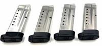 (4) Smith and Wesson M&P 9mm Magazines.