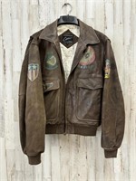 Vintage Cosi Leather Authentic Flight Garment Sz.S