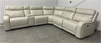 6 Pc Leather Power Reclining Sectional Sofa