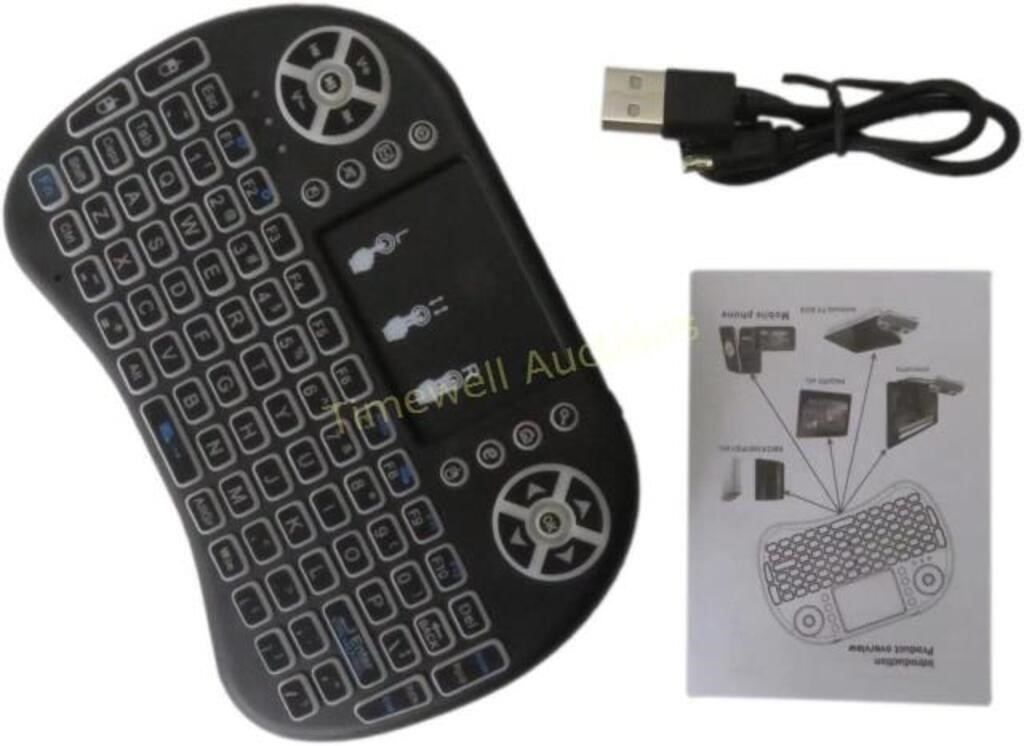 Backlit 2.4GHz Mini Wireless Keyboard Remote