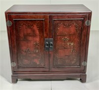 Lacquered cabinet, "Hooker" Seven Seas collection,