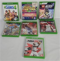 7 Xbox One Games - Lego Star Wars, Sims 4