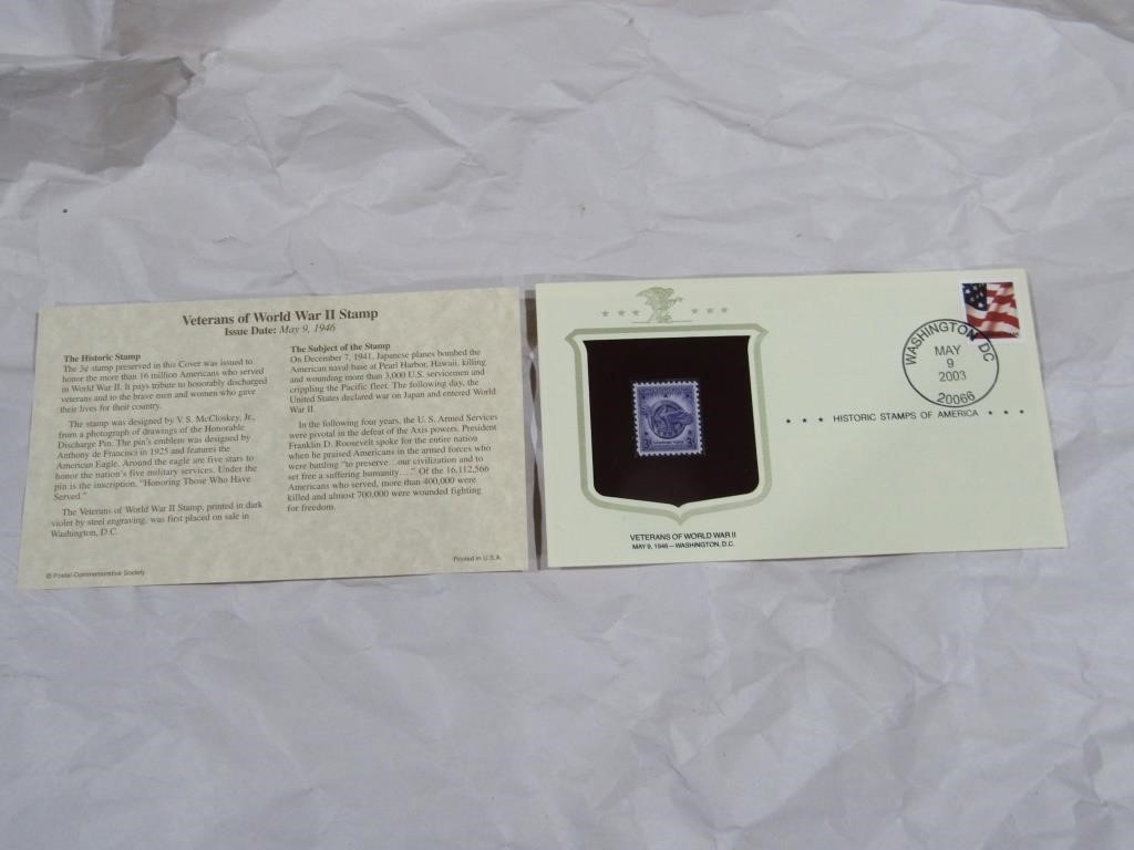 Veterans Of World War II Stamp