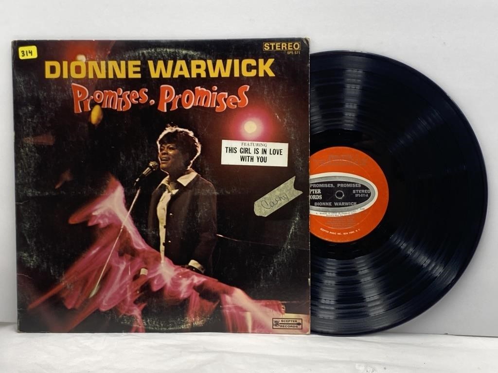 Vintage Dionne Warwick "Promises, Promises"