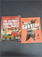 How To Survive & Shooting Skills survival books