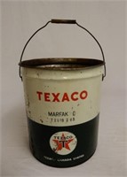 1960 TEXACO LUBRICANTS 35 LBS. CAN