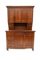 Pennsylvania Cherry Country Store Cabinet