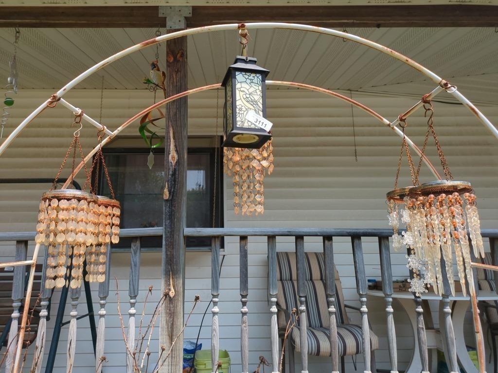 Wind Chimes & Solar Light