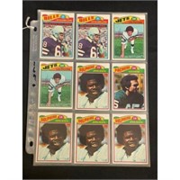(54) 1977 Topps Football Cards Nice Shape