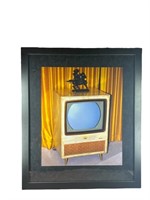 Jeff Scott "Elvis Music Room TV" Chromogenic Print