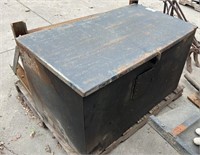 Metal Toolbox for a Heavy Truck. 43" x 25" x