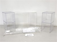 Plastic Acrylic Trays, Stands, Shelf (No Ship)