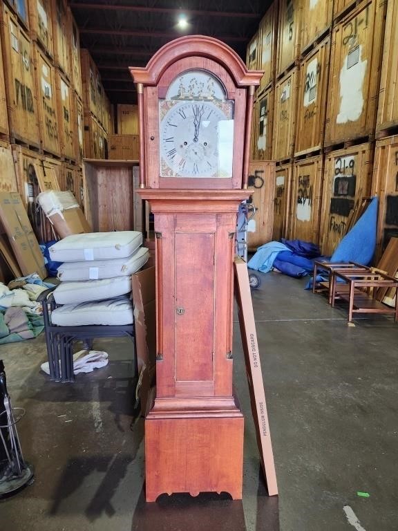 Silas Hoadley Plymouth Grandfather Clock