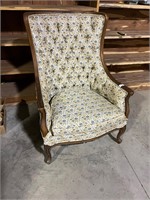 FLORAL ACCENT CHAIR