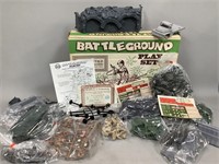 Marx Vintage Collectible Battleground Playset