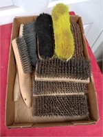 Steel and cloth brushes