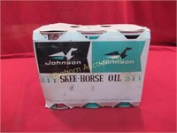Vintage Johnson Skee-Horse Oil Premium 24-1