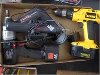 18v DeWalt Drill (NO charger) & other battery tool
