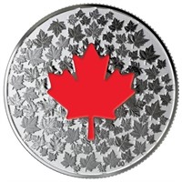 Hearts Aglow - Glow-In-The-Dark Silver Coin .9999