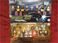 2 NIB STAR TREK & THE HOBBIT PEZ COLLECTIONS